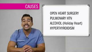 EKG l Atrial Fibrillation A Fib [upl. by Anwaf]