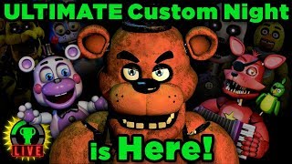 FNAF Ultimate Custom Night  All My Friends Are HERE FNAF 6 [upl. by Bella226]