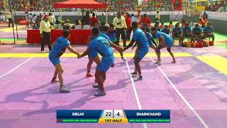 LIVE Kabaddi  49th Junior National Kabaddi Championship 2024  Day 3 Court 1  Part 1 [upl. by Fortunna301]