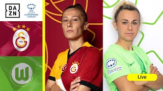 Galatasaray  Wolfsburg  UEFA Women’s Champions League 202425 Maç Günü 3 Maçın Tamamı [upl. by Carlie]