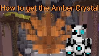 How to Find the Amber Crystal hypixel skyblock [upl. by Tiffanle206]