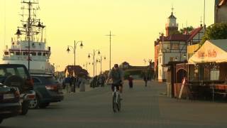 Abendstimmung in UstkaStolpmünde in Polen  ein TravelnettoVideo [upl. by Haleak]