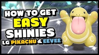 How to get EASY SHINY POKEMON in Lets Go Pikachu And Eevee  Best Shiny Hunting Guide [upl. by Dagny778]