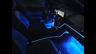 Mercedes w204 Ambient Light RGB Ambientebeleuchtung amp Fußraumbeleuchtung für wenig Geld [upl. by Vallo]