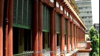 Rabindranath Tagores house  Jorasanko Thakur bari  archival footage [upl. by Drawyah]