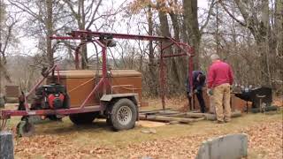 Installing a Cemetery Vault [upl. by Alegna]