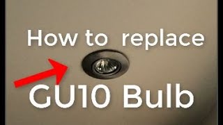 How to replace GU10 Bulb fast guide DIY [upl. by Hsakaa]