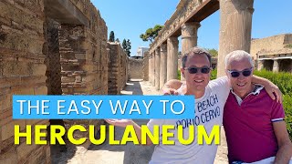 How To Reach Pompeii And Herculaneum From Naples part One [upl. by Adnamor]