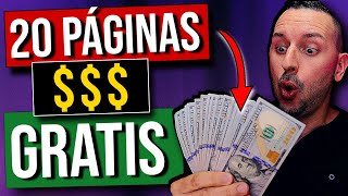 20 MEJORES Páginas para GANAR dinero GRATIS en Internet RAPIDAS [upl. by Hirz]