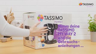 TASSIMO my way 2 Inbetriebnahme  Bosch [upl. by Bauske]