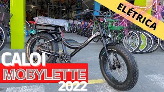 MOBYLETTE CALOI 2022 ELÉTRICA TESTE [upl. by Yelena]