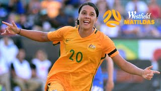 Top 10 Goals  Matildas 2017 [upl. by Kellda]