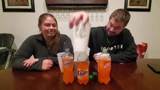 Orange Soda taste test  Fanta vs Crush vs Sunkist [upl. by Demodena805]