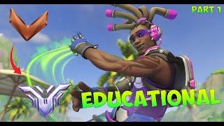 EDUCATIONAL Unranked to GM Support Part 1  Overwatch 2 [upl. by Madid]