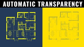 How to Apply Transparency in AutoCAD Image Print amp Plot Transparency [upl. by Aenneea148]