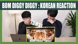 Bom Diggy Diggy Reaction by Korean Dost  Zack Knight  Jasmin Walia [upl. by Jobie]