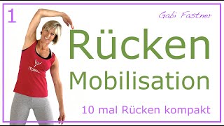 1von10 🐚 20 min Rücken Mobilisation  ohne Geräte [upl. by Silrak]