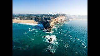 Nazare Portugal  Big Wave Surfing Mecca [upl. by Fortna277]