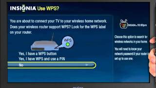 Getting Connected via WiFi  Insignia Connected TV [upl. by Tripp449]