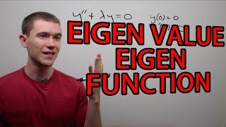 Eigenfunction Eigenvalue Problem [upl. by Acinad]