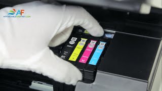 How to replace ink cartridge for Epson XP300400 [upl. by Robbert516]