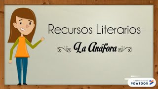 Recursos Literarios La Anáfora [upl. by Oicatsana119]