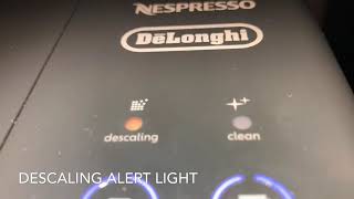 Nespresso Lattissima Touch Descaling [upl. by Anglo]