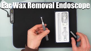 Wireless Ear Wax Removal Endoscope Review [upl. by Wera272]