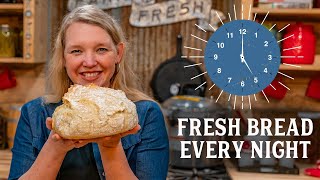 Easy Fresh Bread Every Night in 5 Minutes [upl. by Acnoib240]