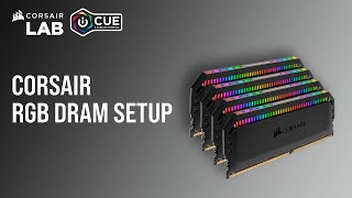 How To Set Up CORSAIR RGB RAM in iCUE 5 [upl. by Itra]