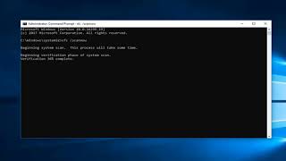 How To Run Sfc Scannow Command In Windows 10 Tutorial [upl. by Epul664]