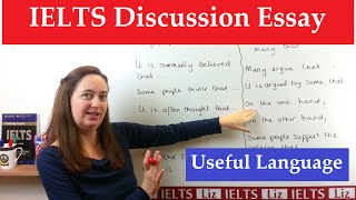 IELTS Discussion Essay Useful Academic Expressions [upl. by Aleece]