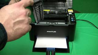 How to Change the Toner on the Pantum P2502W Printer [upl. by Eiahpets]