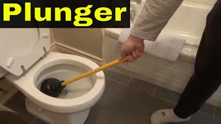 How To Use A Plunger To Unclog A ToiletTutorial [upl. by Isus697]