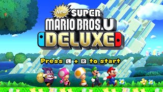 New Super Mario Bros U Deluxe  Full Game Walkthrough [upl. by Ennovi]