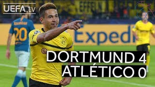 DORTMUND 40 ATLÉTICO UCL HIGHLIGHTS [upl. by Lemej929]