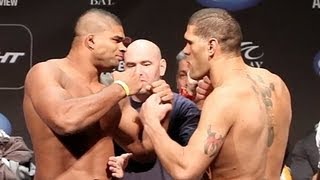 Alistair Overeem vs Bigfoot Silva UFC 156 FaceOff [upl. by Yole]