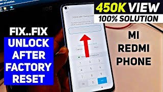 How to Unlock Xiaomi Phone After Factory Reset 2024 [upl. by Celestia14]