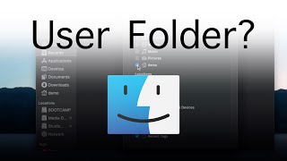 How To Show the User Folder in Finder on a Mac [upl. by Marucci]