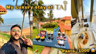 My Luxury stay at Taj Goa  Luxurious 5star Resort  stay Food amp more  Taj hotel Review [upl. by Efren]