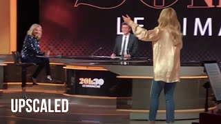 Lara Fabian  Je Taime Backstage pianovoix snippet at 20h30 Le Dimanche France 2019 [upl. by Asilrac165]