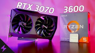 RTX 3070  Ryzen 3600 Benchmarks  Value Combo or Big Bottleneck [upl. by Aneliram]