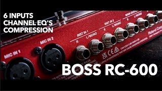 The NEW Boss RC600 Loopstation [upl. by Bonis]