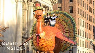 The History Of Macys Thanksgiving Day Parade  Business Insider [upl. by Rudman]