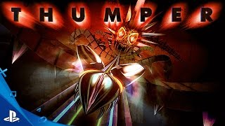 Thumper  Rhythm Hell Gameplay Trailer  PS4 PSVR STEAM [upl. by Ffirahs]