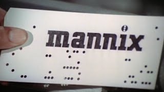 Mannix Series Intro  Season 1 1967 [upl. by Iek]