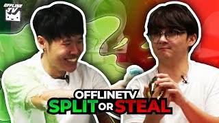 OFFLINETV SLIME SPLIT OR STEAL [upl. by Susi]