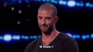 NapisyBrytyjski Mam Talent 8  Darcy Oake  półfinał [upl. by Lippold]