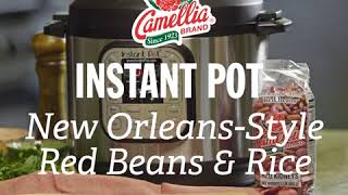 How To Make Instant Pot New OrleansStyle Red Beans amp Rice  No Soak [upl. by Nosmirc]