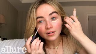 Sabrina Carpenters 10 Minute Makeup Routine For Natural Light  Allure [upl. by Geiss]